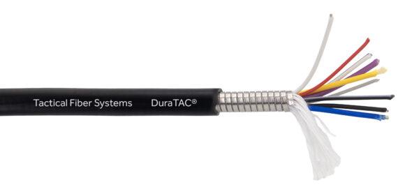 TFS Magnum™ SMPTE connector with DuraTac® SMPTE 311M Hybrid Tactical Fiber Cable with Reel - Image 2
