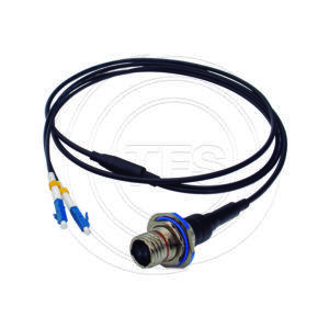 TFS DURATAC® Rugged Military Jam-Nut Receptacle to LC Duplex Breakout Cable
