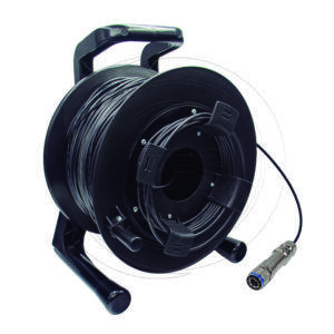 TFS DURATAC® Tactical Cable Reel with Rugged LC Field Connector